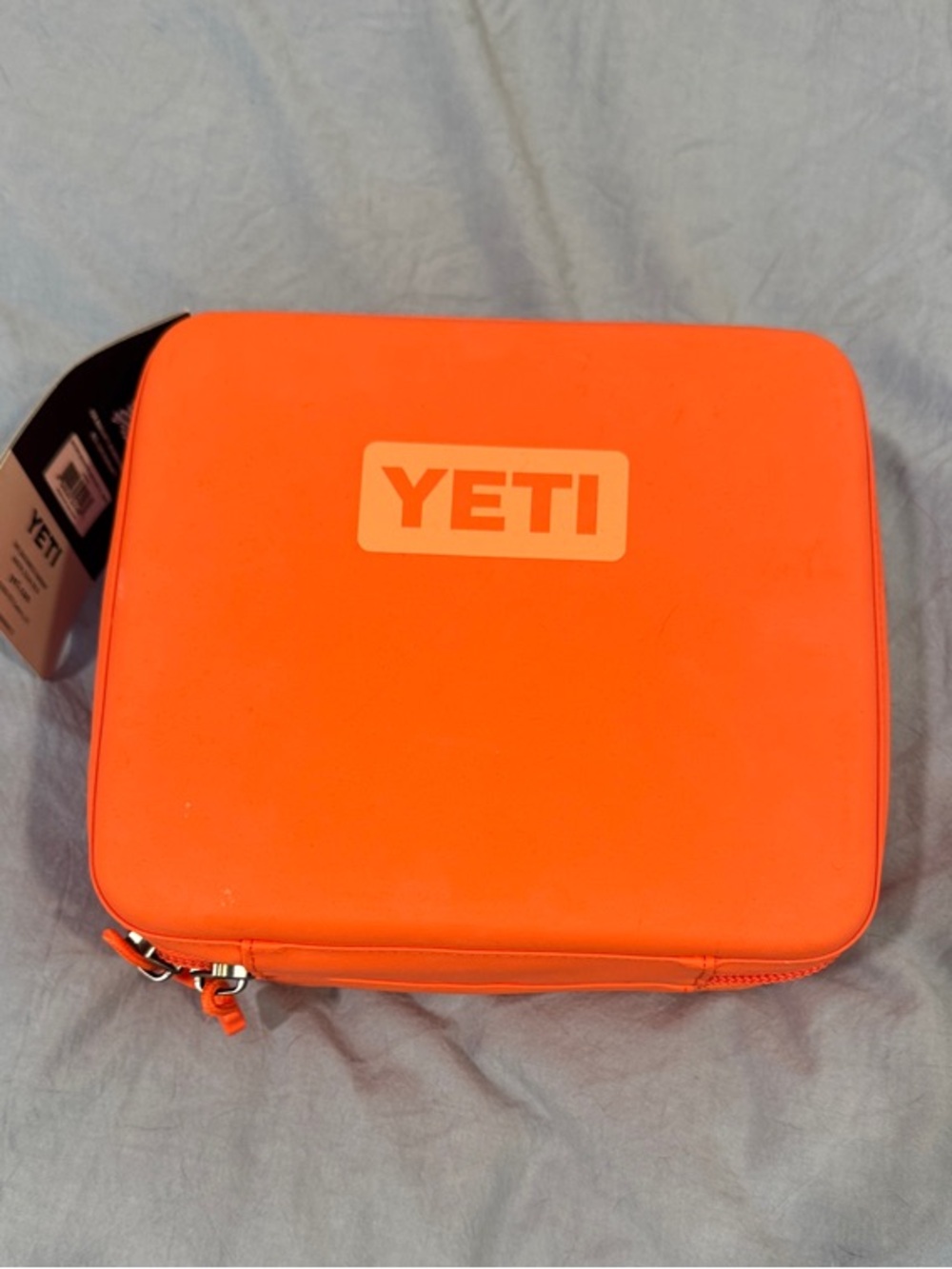 Yeti Neon Orange Soft Case with Logo